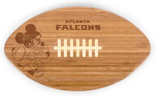 Vista 33 de PICNIC TIME NFL NFL Mickey Touchdown - Tabla de cortar y bandeja para servir de fútbol americano