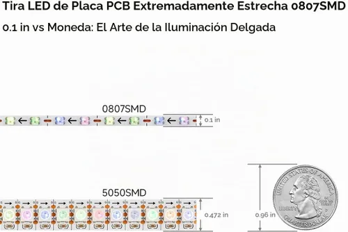 Vista 2 de BTF-LIGHTING WS2812B - Tira LED IC RGB 0.1 in, 0807SMD, DC5V, 3,2 pies, 160