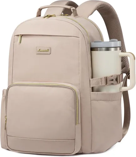 Vista 44 de LOVEVOOK Mochila para laptop para mujer, 15,6 pulg.
