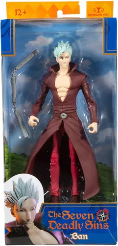 Vista 7 de McFarlane Toys The Seven Deadly Sins Ban - Figura de acción de 7 pulgadas con accesorios