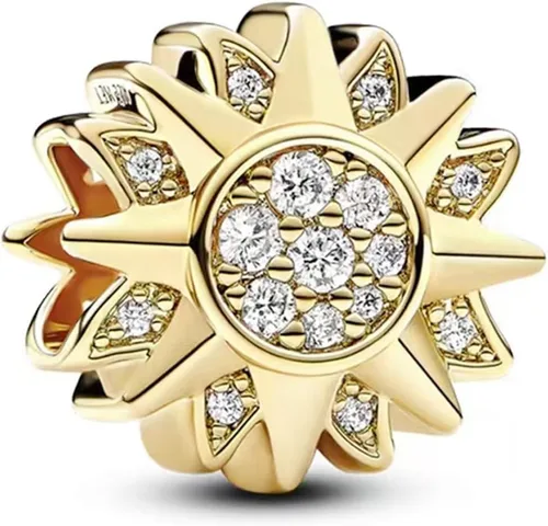 Vista 63 de Abalorios de plata de ley 925 para pulseras, dijes de amor y corazón, flor de cerezo, joyería para mujer