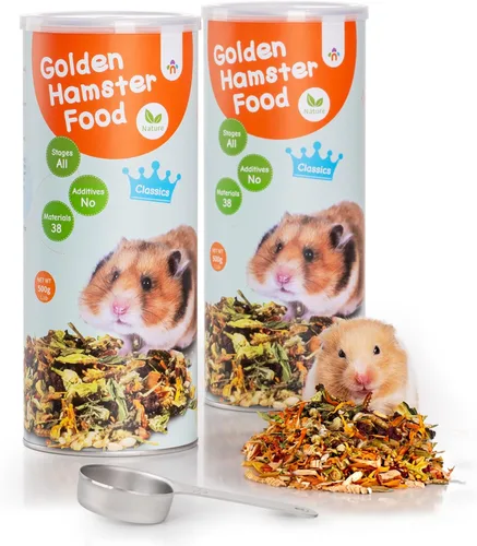 Vista 8 de Niteangel Nature Golden Hamster Food: 500g/17.63oz Dieta completa
