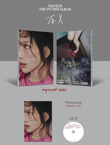Vista 5 de TAEYEON [TO. X] El quinto mini álbum (MYSELF Ver + Store Gift Photo Card) K-POP SELLADO