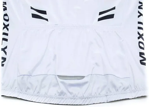 Vista 5 de Conjunto de camiseta de ciclismo para hombre, de manga larga, con almohadilla de gel 20D