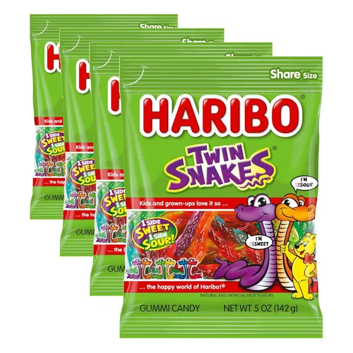 Vista 4 de Haribo, Bolsa de cereza gemela, 5 oz