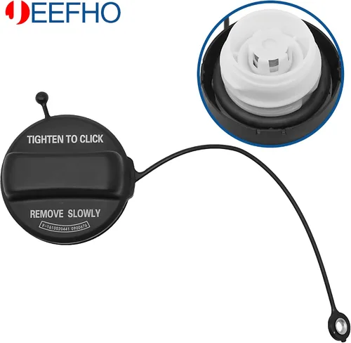 Vista 2 de Tapa de combustible 17670-SHJ-A31, tapa de gasolina para Honda Acura - Accord 2005-2007, Odyssey 2005-2010, TL TSX 2006-2008, Pilot 2005-2008