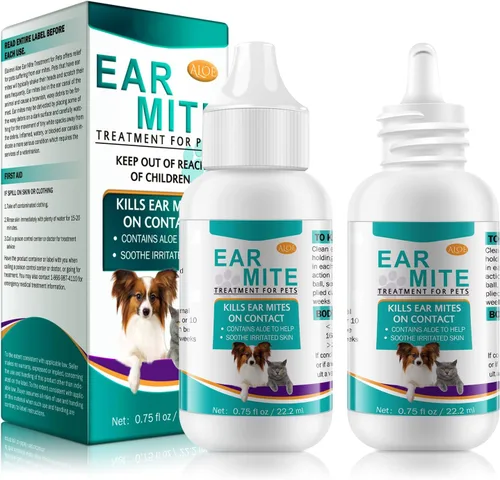 Vista 11 de Tratamiento de ácaros para gatos y perros, fórmula natural de aloe vera