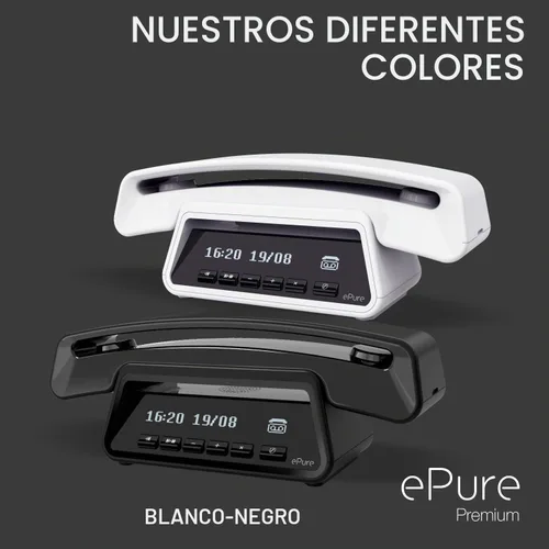 Vista 3 de Alcatel Epure Premium - Teléfono inalámbrico DECT con contestador automático - Diseño clásico - Base de pantalla inteligente - Gran pantalla gráfica