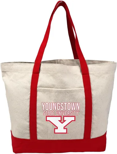 Vista 68 de Campus Lab Bolsa de lona con logotipo primario colegiado con bolsillo externo, bolsa de hombro reutilizable para ir de compras, playa Águilas A&m