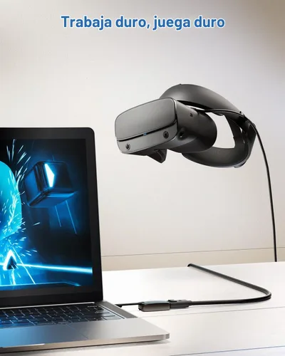 Vista 6 de Cable Matters Adaptador USB C a DisplayPort 1.4, 4K a 240Hz / 8K a 60Hz HDR