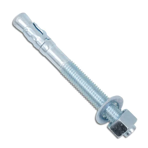Vista 16 de Anclaje de cuña de 1/2" x 3-3/4", anclajes de hormigón chapados en zinc, sujetadores de pernos de expansión resistentes para ladrillos/bloques