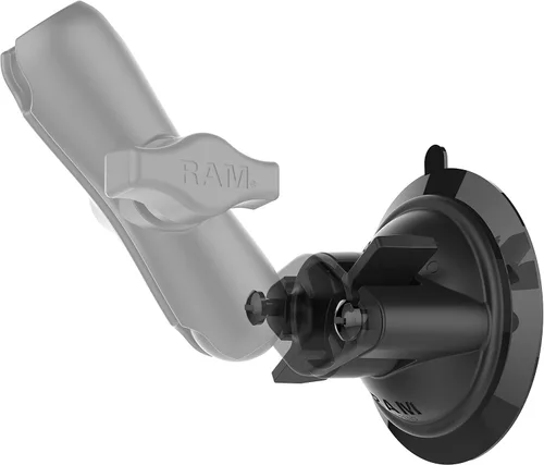 Vista 3 de RAM Mounts Base de ventosa Twist-Lock RAP-224-1U compatible con componentes de bola RAM B Tamaño 1