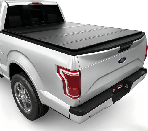 Vista 13 de Funda enrollable suave con bandera estadounidense para Ford F-150 2015-2026 de 5.5 pies para caja Styleside/Fleetside Truck Cargo Topper