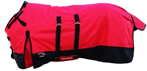 Vista 9 de 1200d atuendo impermeable para caballo rígido, manta de invierno pesada, Bellyband Negro