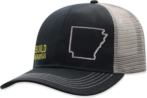 Vista 2 de John Deere Gorra Build State Pride - Negro y gris
