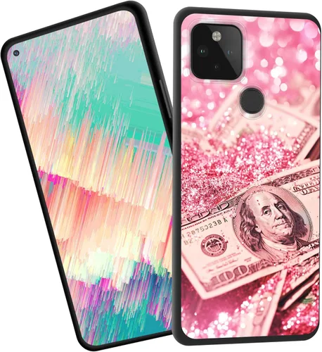 Vista 125 de Funda delgada para Google Pixel 4 XL, funda delgada de silicona de TPU suave a prueba de golpes para Google Pixel 4 XL, astronauta Galaxy