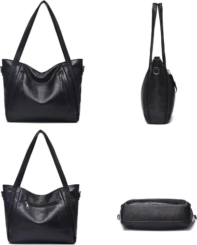 Vista 2 de synen para mujer bolsos funda señoras bolso de hombro de bolsos bolsas bolso bolsa