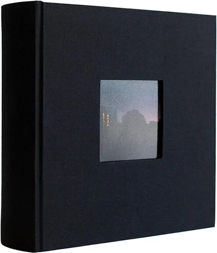 Vista 2 de Kolo Hudson 2up - Álbum de fotos con capacidad para 200 fotos de 4 x 6 pulgadas, ideal para libros de boda y bebés, color negro