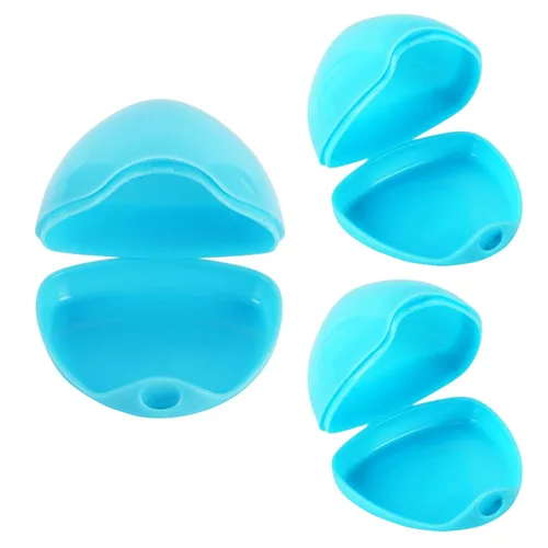 Vista 12 de Accmor Funda para chupete, estuche para chupete, contenedor para chupete para viajes, sin BPA, transparente, paquete de 2