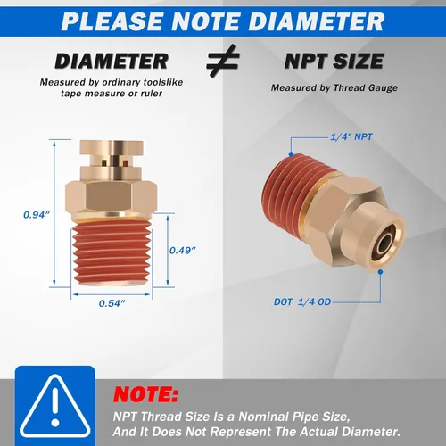Vista 6 de Kit de línea de aire DOT de 1/4 pulgadas para kit de suspensión de bolsa de resorte de aire con accesorios, línea de aire PA DOT de 25 pies