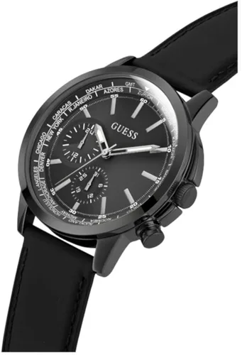 Vista 5 de GUESS Reloj multifunción en tono marrón