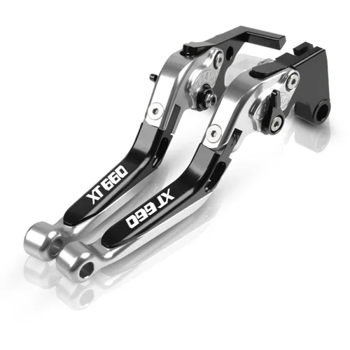 Vista 9 de NIKKHO Palanca de embrague de freno para YA & MAHA XT660 XT660R XT660X Tenere XT 660 2004-2011 Palancas de embrague de freno manija de embrague