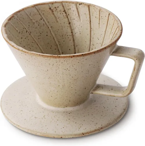 Vista 9 de DOWAN Cafetera vertida, gotero no eléctrico para verter sobre café, cafetera manual, tazas individuales, accesorios de preparación lenta de Negro