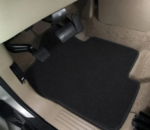 Vista 4 de Front & Rear Carpet Floor Mats for Daewoo Leganza 1999-2002 Custom Fit, Black, 2002 2001 2000 1999