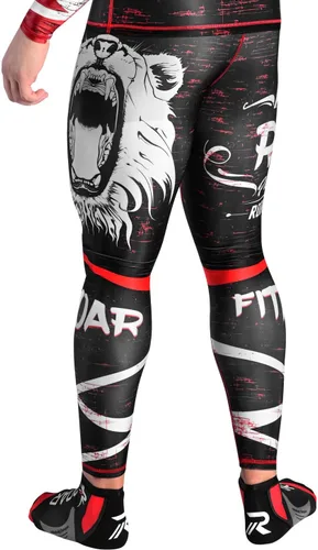 Vista 5 de Roar MMA - Pantalones de compresión para entrenamiento de gimnasio