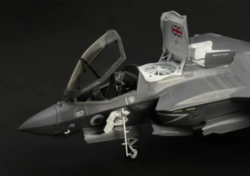 Vista 9 de Italeri -2810 F-35 B Lightning II Versión STOVL, escala 1:48, kit de modelo, modelo de plástico para montar, modelado, multicolor, IT2810