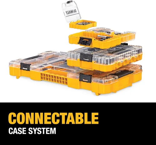 Vista 5 de DEWALT Juego de puntas de destornillador con estuche resistente, 45 piezas (DW2166), juego de destornillado gris/plata con estuche resistente