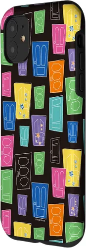 Vista 2 de Funda para puertas de piso para iPhone 11 Disney PIXAR Monsters Inc