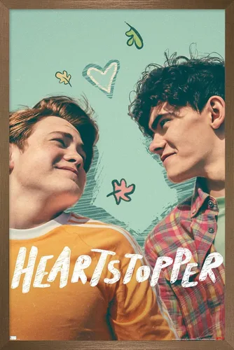 Vista 15 de Trends International Netflix Heartstopper: Temporada 1 - Póster de pared de una hoja Versión enmarcada Barnwood