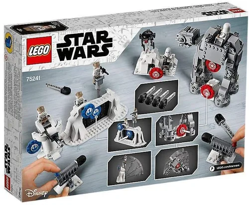 Vista 5 de LEGO Star Wars: The Empire Strikes Back Action Battle Echo Base Defense 75241 Kit de construcción (504 piezas)