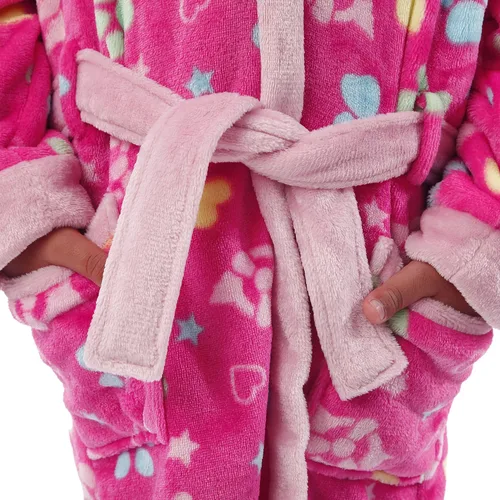 Vista 4 de Paw Patrol Bata de baño Skye Girls Bathrobe Batas para niñas Producto