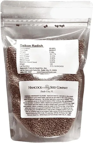 Vista 8 de Hancock Seed Co. Semillas de rábano Daikon, 50 libras.