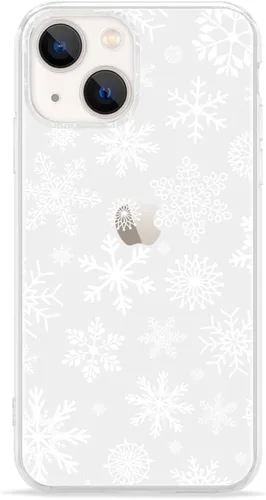 Vista 35 de LCHULLE Compatible con iPhone SE 2022/2020 Funda para iPhone 8 iPhone 7 Funda de Navidad Santa Vacaciones Diseño Transparente Claro Mujeres Hombres