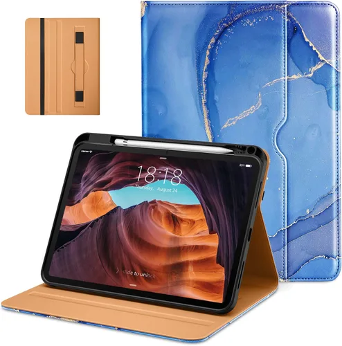 Vista 21 de DTTO Funda para iPad (A16) de 11ª generación de 11 pulgadas 2025, Funda para iPad de 10ª generación de 10.9 pulgadas 2022, Funda con soporte tipo