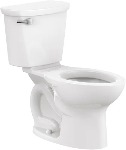 Vista 6 de Silla Cadet PRO de dos piezas, 1.6 gpf/6.0 Lpf, altura de la silla, redonda, inodoro, menos asiento