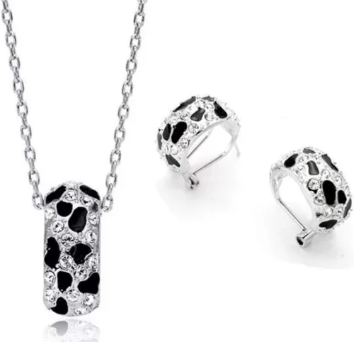 Vista 8 de Mall of Style Collar Black Panther – Joyas de leopardo para mujer – Pendientes de leopardo – Collar de lepoard – Joyas con estampado animal
