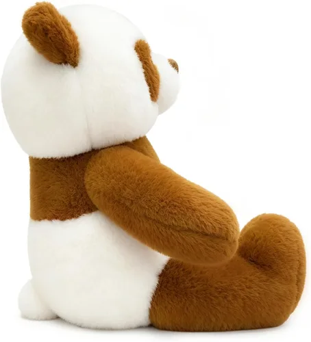Vista 4 de FFxiong Juguete de peluche de panda de 18 pulgadas, lindo y suave, muñeca Kawaii de oso panda gigante, decoración de habitación, almohada de oso