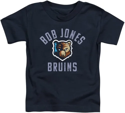 Vista 2 de Camiseta unisex con logotipo oficial de los Bruins de la Universidad de Bob Jones