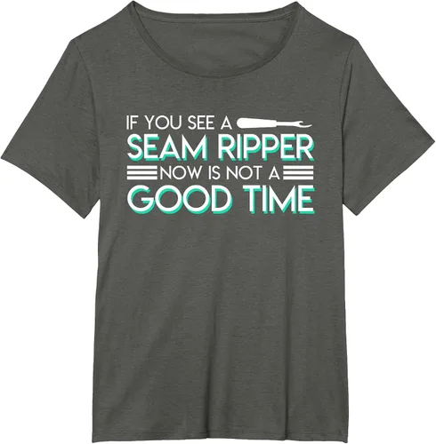 Vista 51 de If You See A Seam Ripper Now is Not A Good Time Sewing T-Shirt