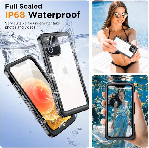 Vista 2 de Carcasa transparente para iPhone 12 y iPhone 12 Pro