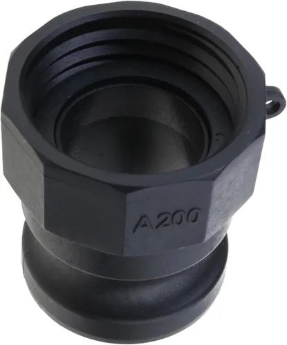 Vista 4 de Food Grade IBC Adapter Water Hose Connector 2 Inch Male Camlock X 2 Inch Female NPT for Replacement Tank Coupling