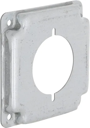 Vista 17 de Hubbell-Raco 800C 1 Toggle - Cubierta de trabajo cuadrada expuesta de 4 pulgadas