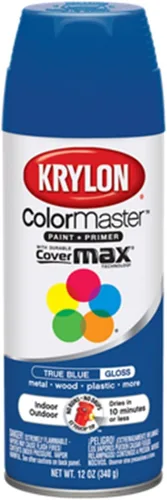 Vista 20 de Krylon K05160202 ColorMaster Pintura + imprimación, plana, negro, 12 onzas