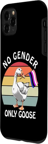 Vista 26 de Funda para iPhone 12 Pro Max Genderfluid Goose Bi Pride Flag Bi Pride Parade Flag LGBTQ