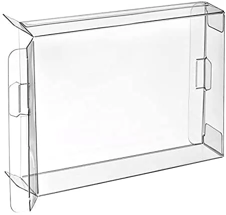 Vista 6 de WICAREYO 10Pcs Clear Box Case Sleeve CIB Protector for Playsation 2 PS2 Xbox Wii Wii U Gamecube