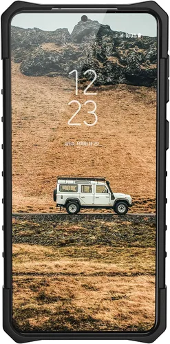 Vista 8 de URBAN ARMOR GEAR UAG - Funda protectora diseñada para Samsung Galaxy S21 Plus, color negro, resistente, ligera, delgada, a prueba de golpes